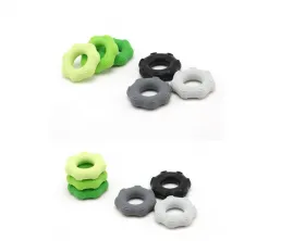 Silikonowy przyrząd do ćwiczeń palc&oacute;w, wzmacniający chwyt, chwytak, pierścień treningowy, trener dłoni