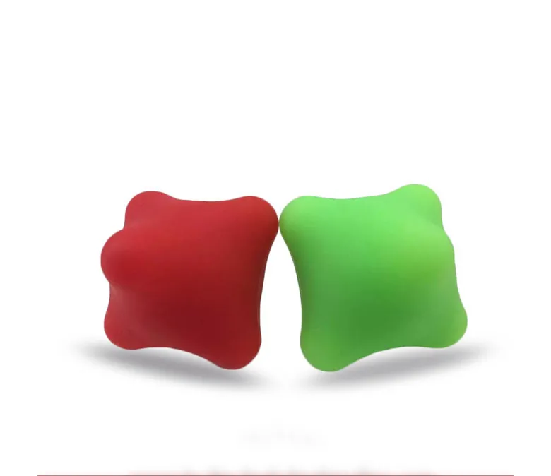 Sześciokątna silikonowa piłka do masażu do masażu dłoni