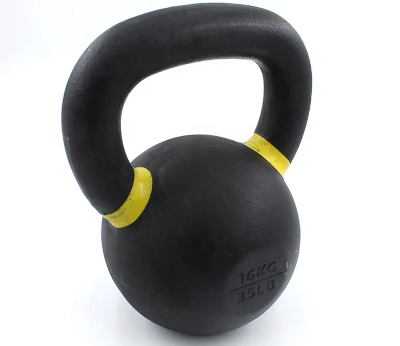 Kettlebell malowany proszkowo - 16kg Kettlebell (35 funtów)