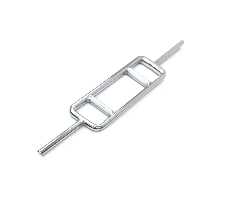 Solidny, chromowany drążek do ćwiczeń na triceps