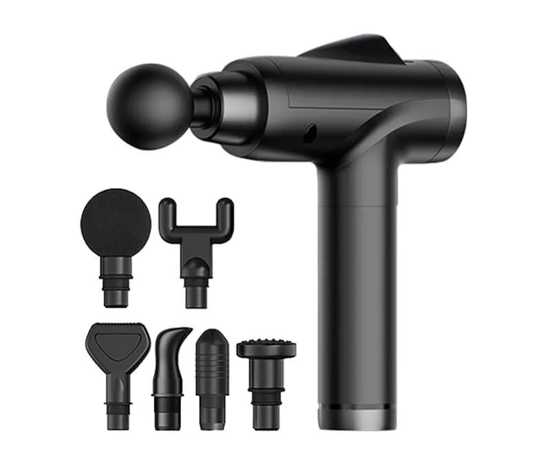 Pistolet do masażu z ekranem dotykowym LED