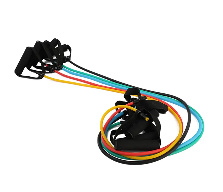 Wielokolorowa rurka oporowa z piankowymi uchwytami