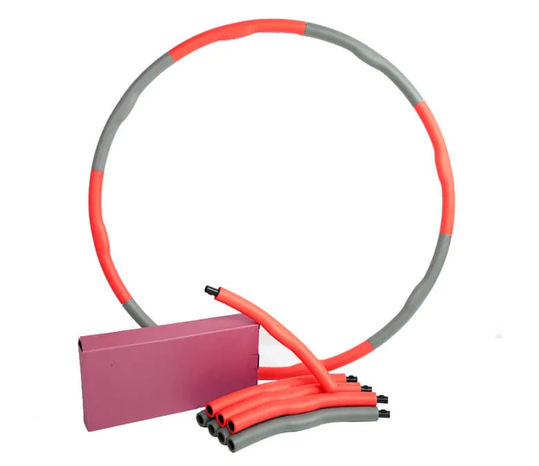 Odpinany hula-hoop z PVC i spienionej bawełny