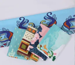 Ręcznik do jogi z mikrofibry