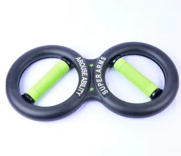 Urządzenie do ćwiczeń siły mięśni ramion składające się z 8 sł&oacute;w