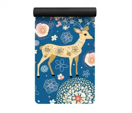 Mata do jogi z nadrukiem TPE