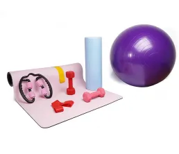 Zestaw do rozciągania maty do jogi PU