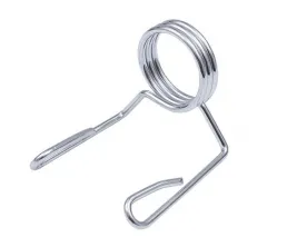 Sprężynowe zaciski kołnierzowe do sztangi z hantlami ze sztangą