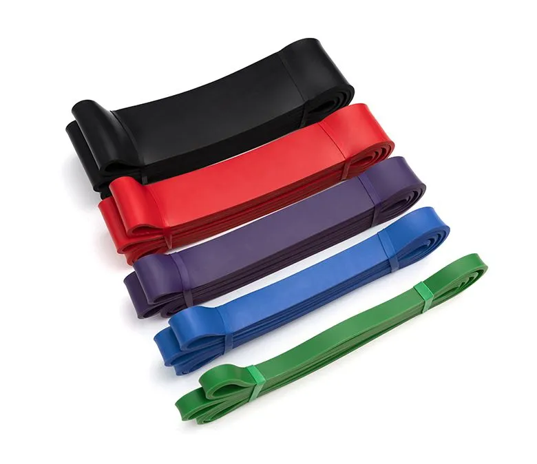 Zestaw taśm oporowych do podciągania. Zestaw opasek mocy