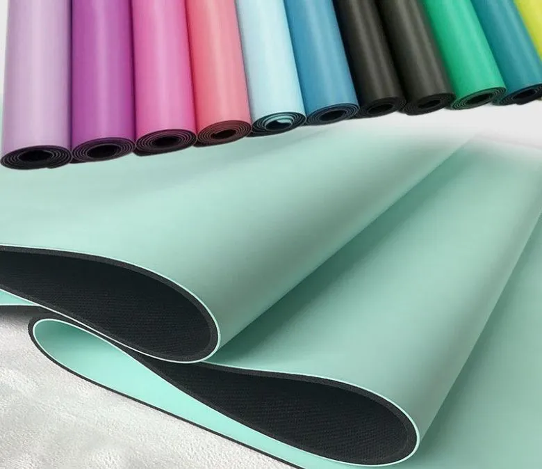 Mata do jogi z gumy PU o dużej gęstości i doskonałym uchwytem do gorącej jogi