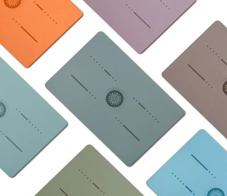 Przenośna mata do jogi z PU Mała mata do jogi