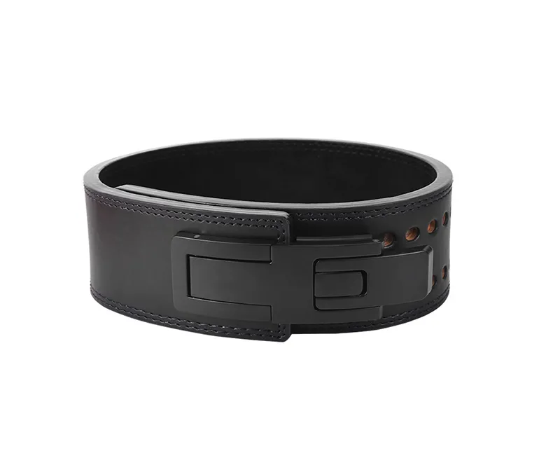 Hurtownia niestandardowych pasów do podnoszenia ciężarów ze skóry bydlęcej z metalową klamrą