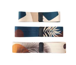 Opaska na pętlę oporową ze wzorem liścia