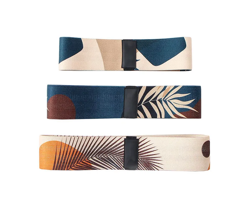 Opaska na pętlę oporową ze wzorem liścia