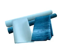 Kontrastowa składana mata do jogi o grubości 1 mm