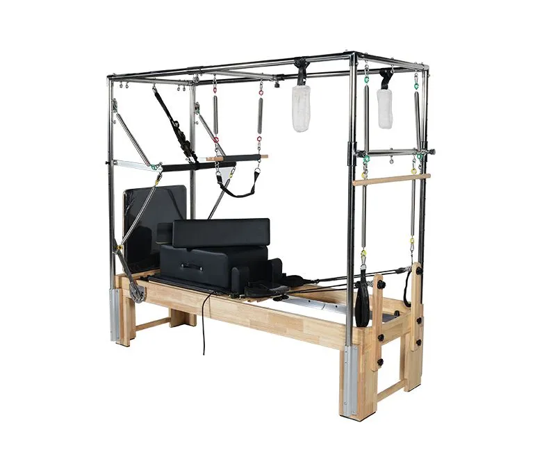 Drewniany Pilates Cadillac Reformer Reformator Trapez