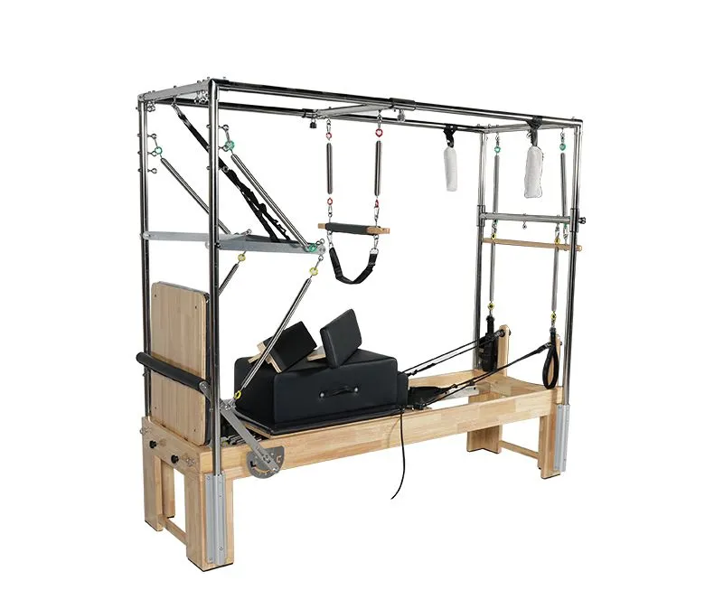 Drewniany Pilates Cadillac Reformer Reformator Trapez