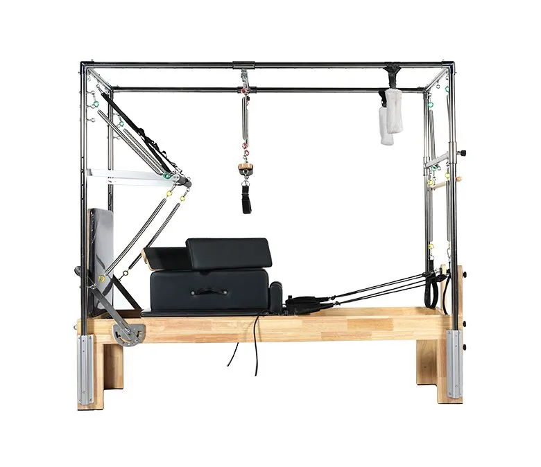 Drewniany Pilates Cadillac Reformer Reformator Trapez
