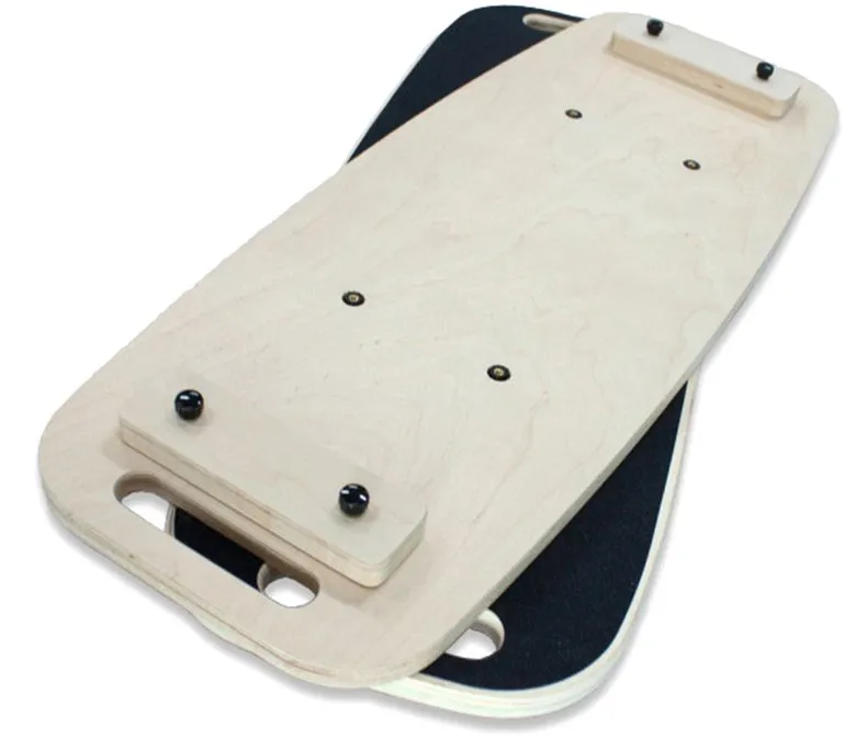 Deska balansująca z drewna