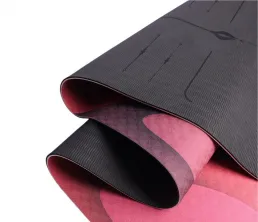 Dwustronna mata do jogi z nadrukiem laserowym o grubości 6 mm