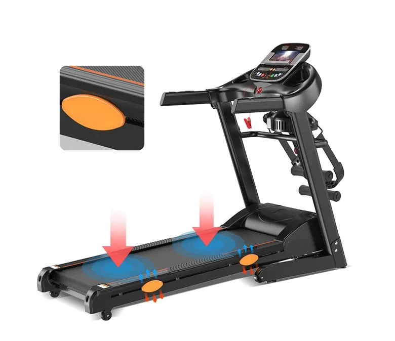 Halowa maszyna do biegania Wielofunkcyjna składana bieżnia elektryczna