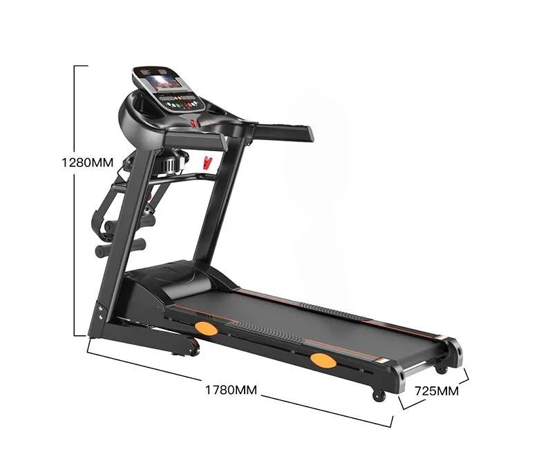 Halowa maszyna do biegania Wielofunkcyjna składana bieżnia elektryczna