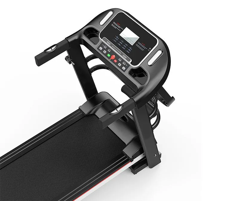 Dostawa fabrycznie sprzętu do ćwiczeń na siłowni. Maszyna do biegania