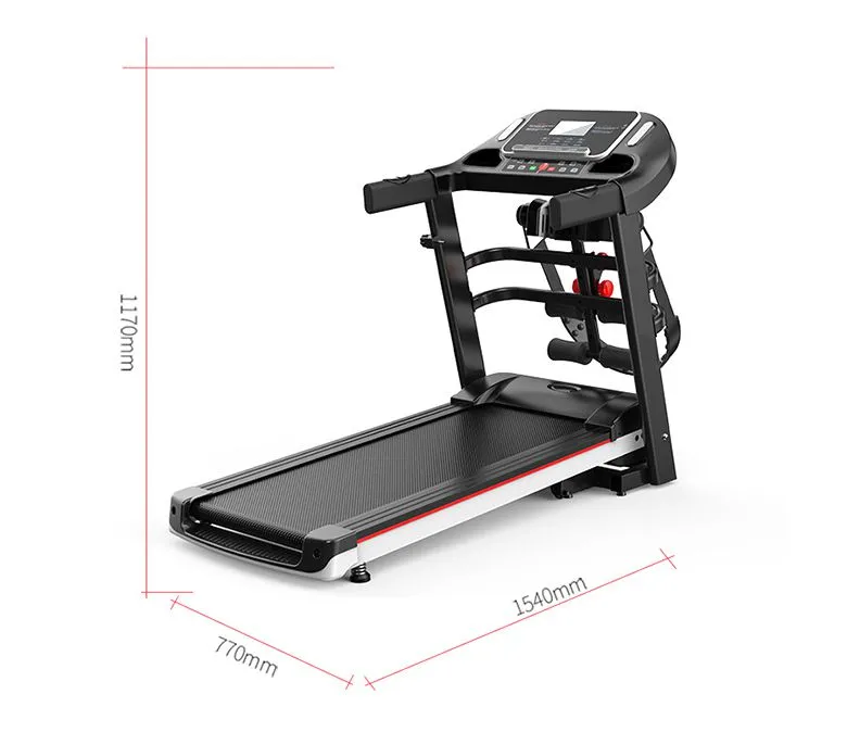 Dostawa fabrycznie sprzętu do ćwiczeń na siłowni. Maszyna do biegania