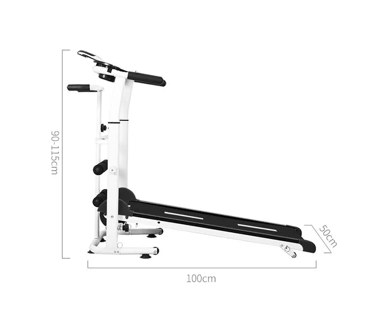 Składana maszyna do biegania do użytku domowego Wielofunkcyjna bieżnia fitness