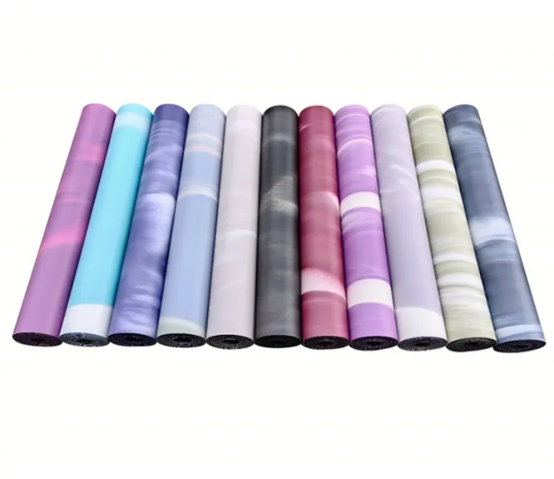 Konfigurowalna owalna mata do jogi z gumy PU