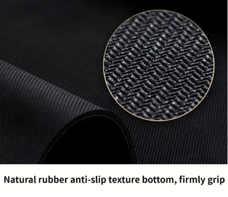 Konfigurowalna owalna mata do jogi z gumy PU