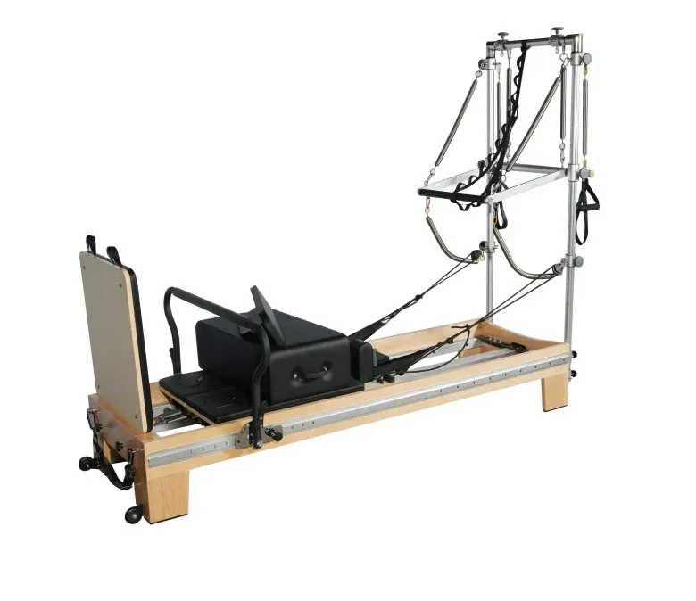 Maple Full Track Split Pilates Reformator z wieżą