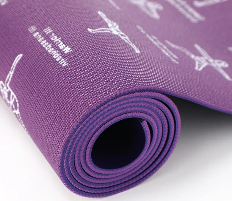 Antypoślizgowa profesjonalna mata do treningu sportowego z PVC, męska i damska