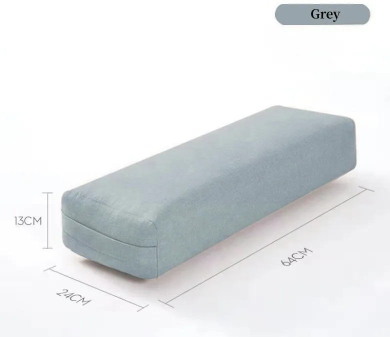 Poduszka do jogi Premium Medytacja wzmacnia podtrzymującą prostokątną poduszkę