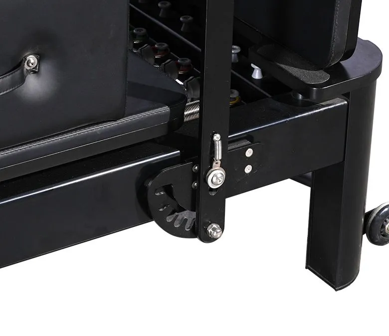 Znakomita maszyna do reformowania pilatesu z czarnego aluminium 4.0