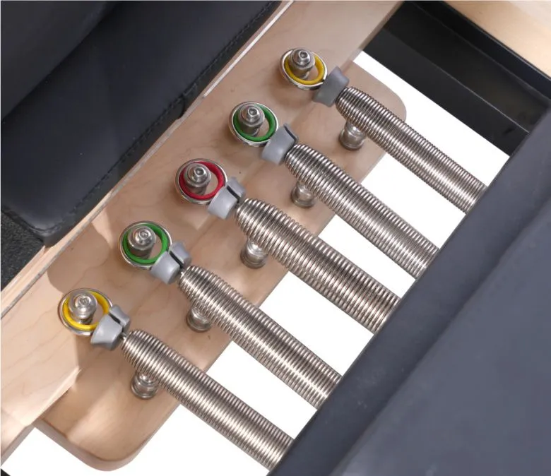 Klonowy składany reformator do pilatesu (regulowana wysokość nóg)