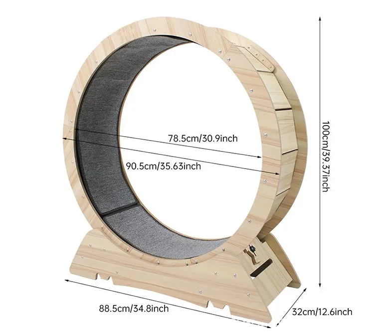 Bieżnia do ćwiczeń dla kota