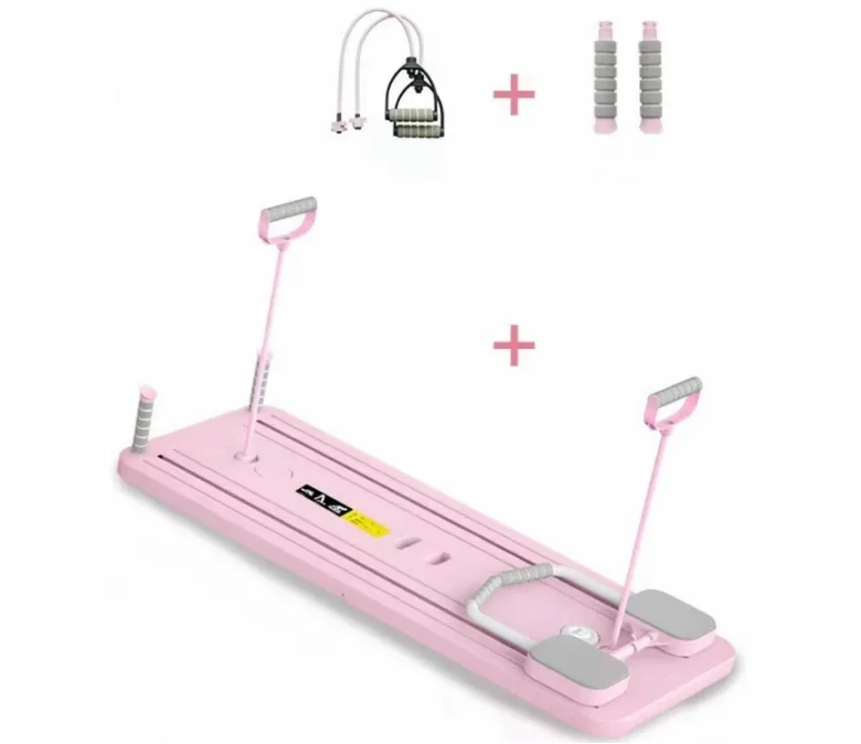 Wielofunkcyjny, składany przyrząd do ćwiczeń brzucha Pilates 5 w 1, przenośny reformator