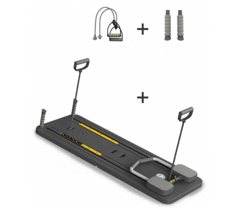 Wielofunkcyjny, składany przyrząd do ćwiczeń brzucha Pilates 5 w 1, przenośny reformator