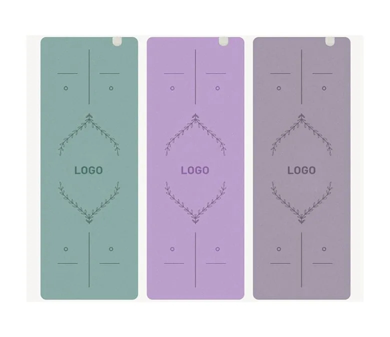 Nowa, ulepszona, grzewcza, matowa mata do jogi z gumy PU