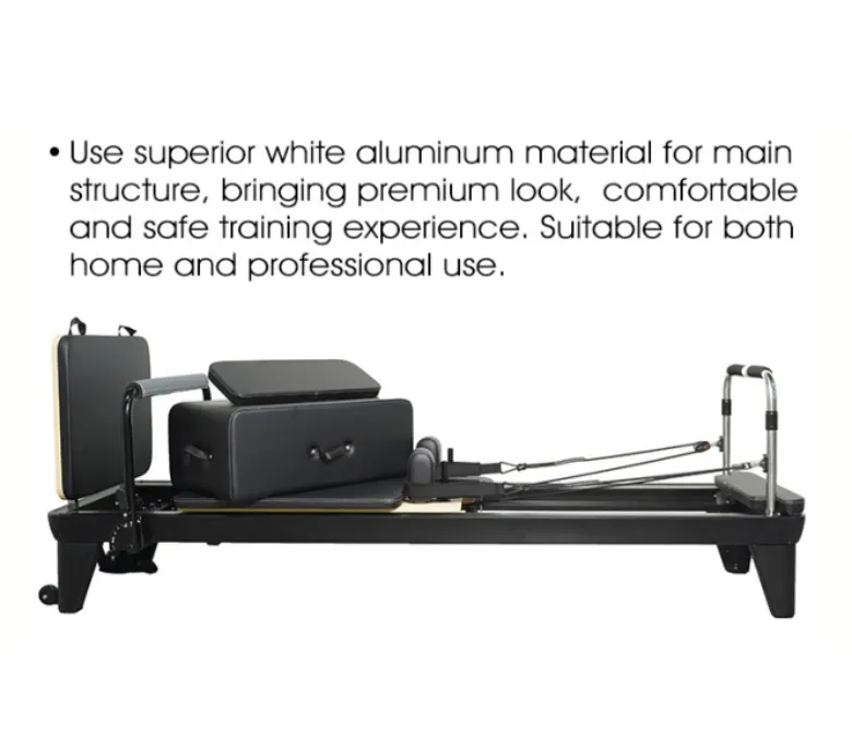 Dostosowany aluminiowy Pilates Yoga Studio Reformer 3.0