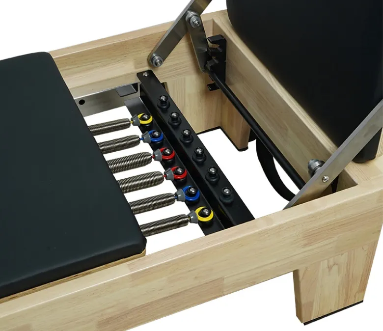 Łóżko dębowe Reformer ze zintegrowanym podnóżkiem