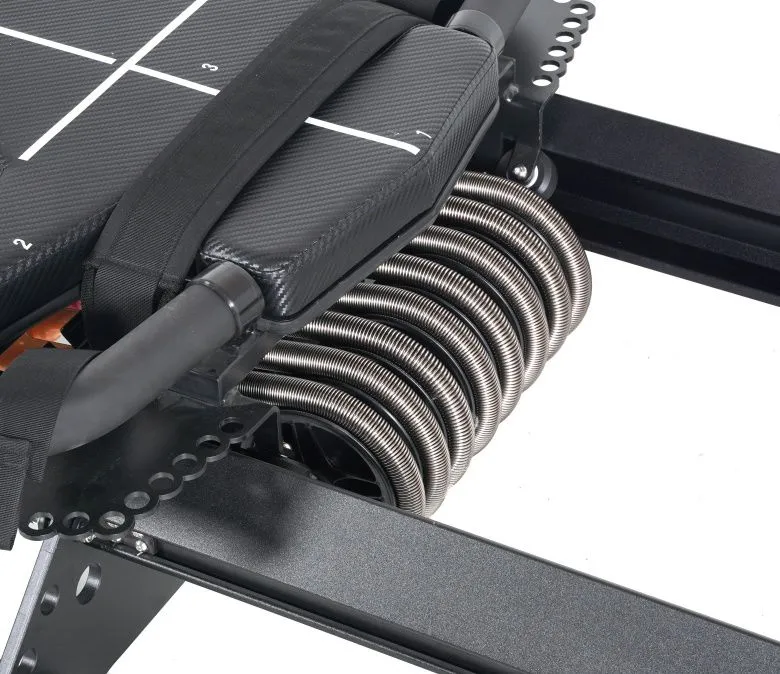 Maszyna do reformowania pilatesu z dużą, nieobrotową rączką