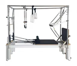 Aluminiowe ł&oacute;żko Pilates Reformer Cadillac Pilates z pełną wieżą