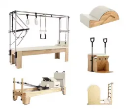 Pięcioczęściowy zestaw do ćwiczeń Pilates Reformer Machine