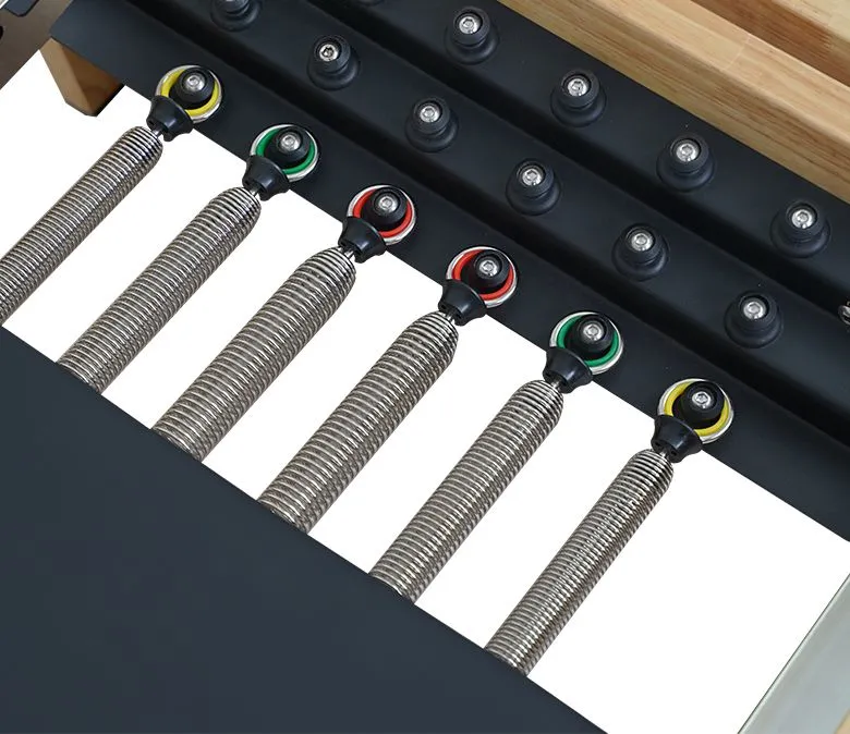 Dębowy półtrapez z pełnym torem - Studio Pilates Reformer z wieżą