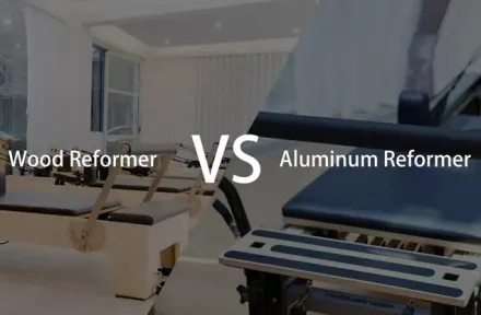 Drewniany reformator pilatesu vs reformator pilatesu ze stopu aluminium